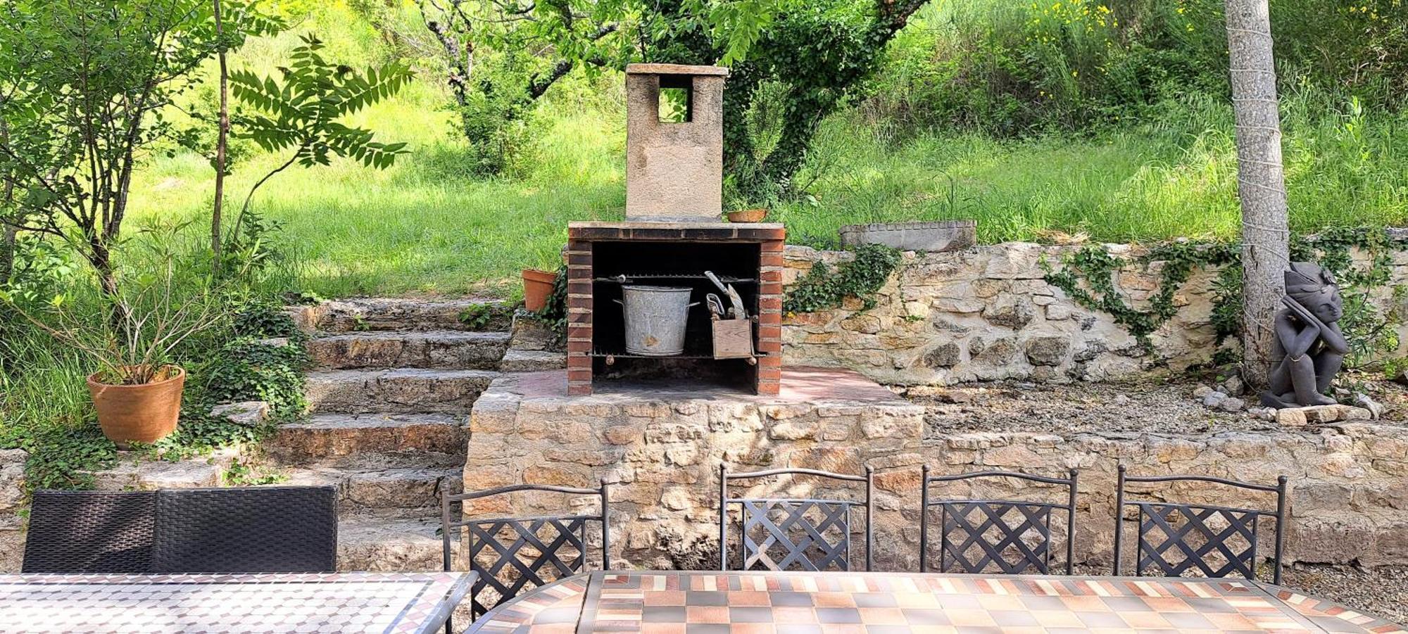 Le Mas Des Fontettes, Gite 14 Personnes, Piscine Chauffee, Propriete 5Ha, Barbecue Sahune Dış mekan fotoğraf
